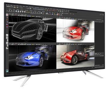 Dell P4317Q und Philips BDM4350UC - Monitore im 43-Zoll-Format